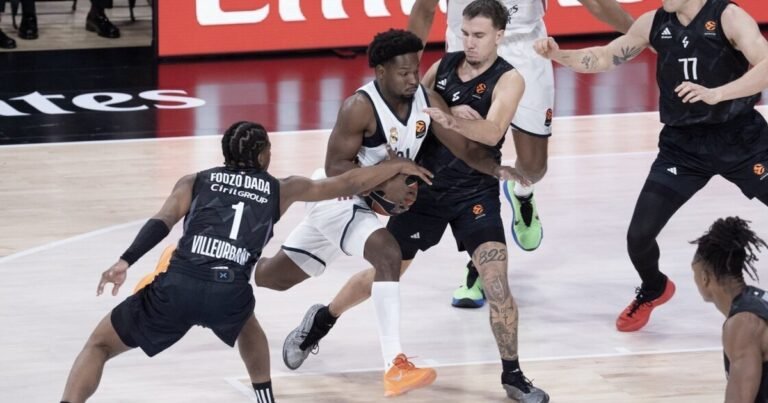 Real“ surengė tikrą tritaškių audrą: Felizo ir Maledono tandemas palaužė ASVEL