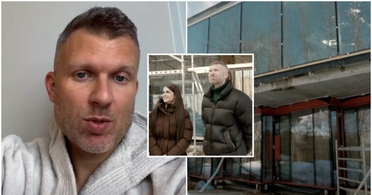 Skyrybos sustabdė 360 kv. m namo statybas: Mindaugas Lipnius dar sprendžia, ką su juo daryti