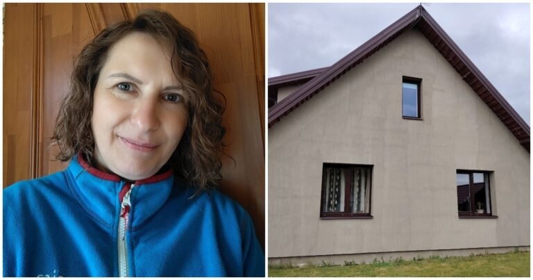 Skuodiškė savo namą pavertė meno kūriniu: šios sienos Lietuvoje – išskirtinės